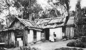 Railway settlement hut, 1890