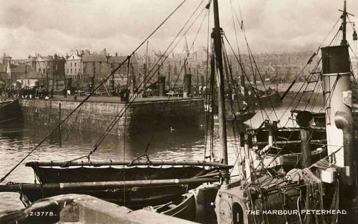 Peterhead Harbour 1850's